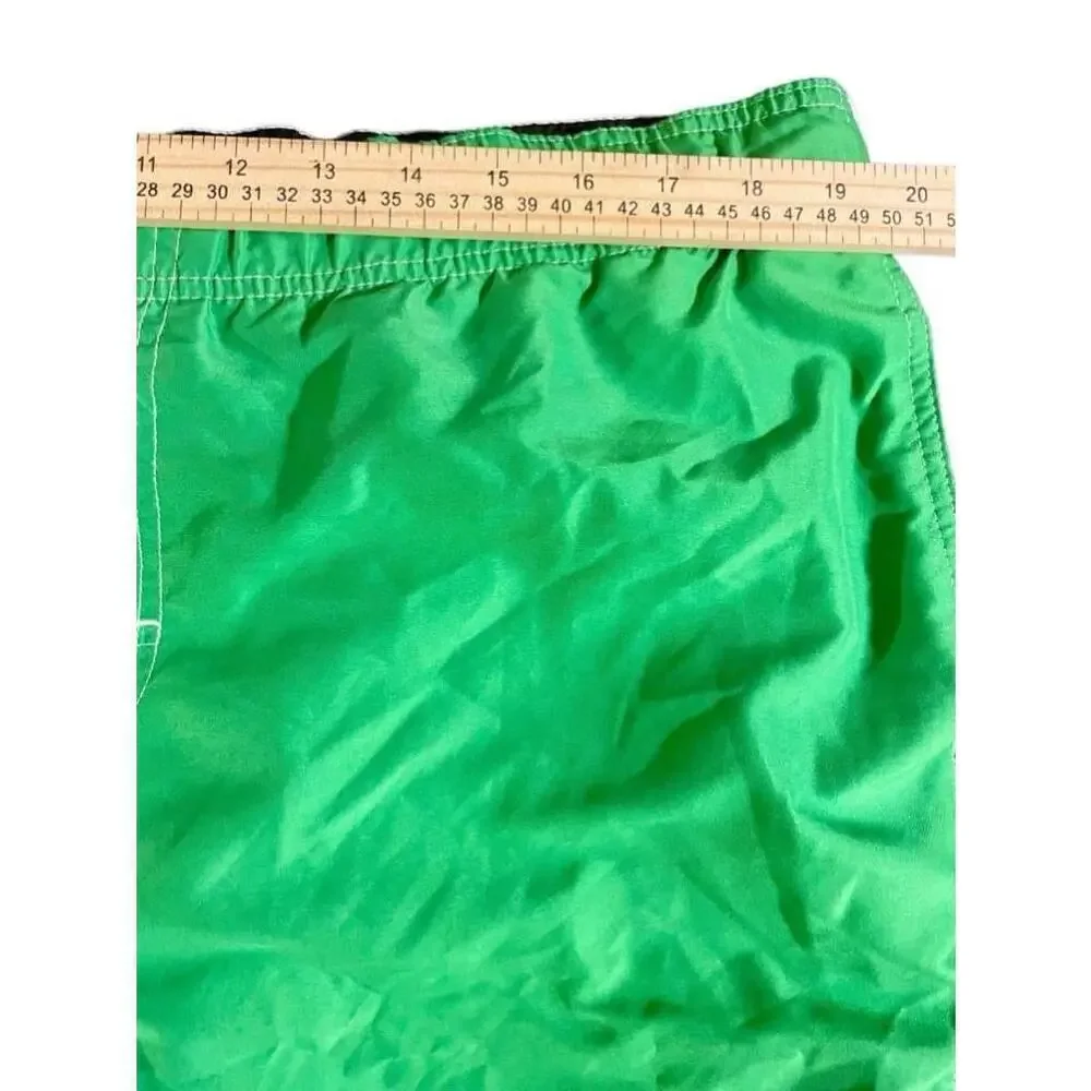 Size XL Men’s Talos Board Shorts Swim Beach Pool Trunks Green Black